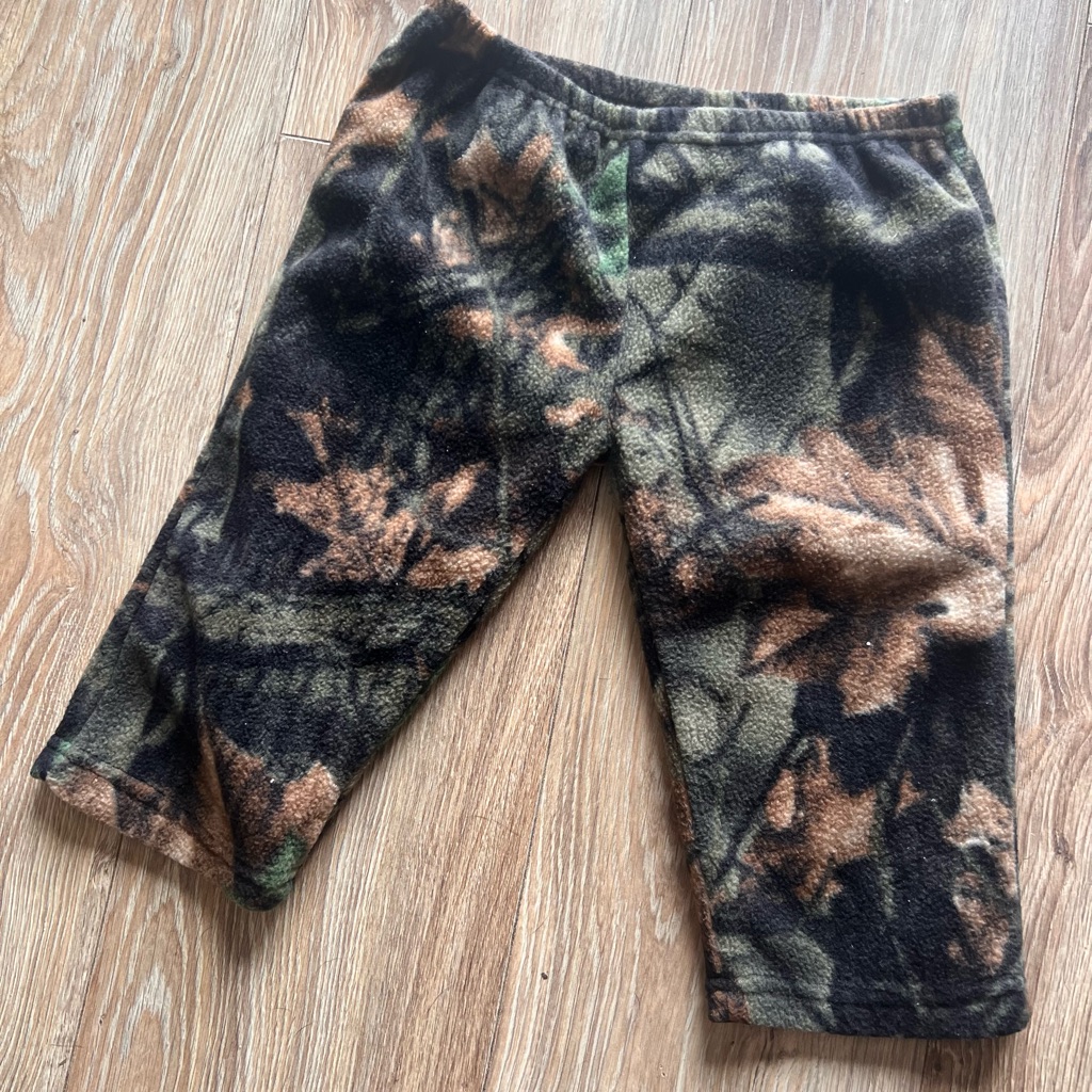 Kids Camouflage Fleece Joggers 421